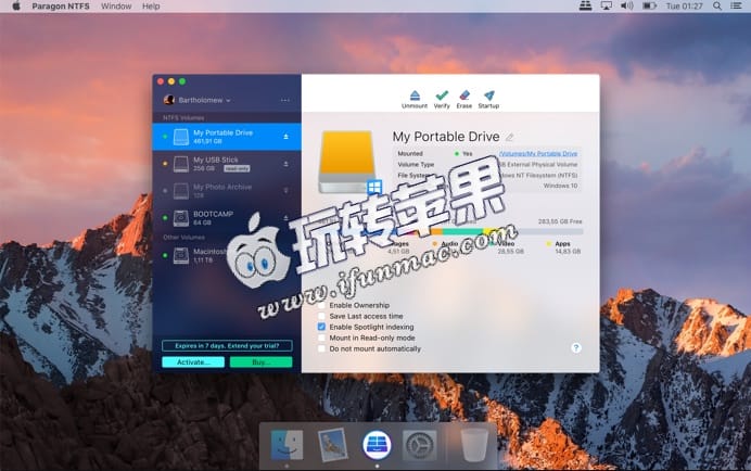 Paragon NTFS For Mac 15 For Mac 