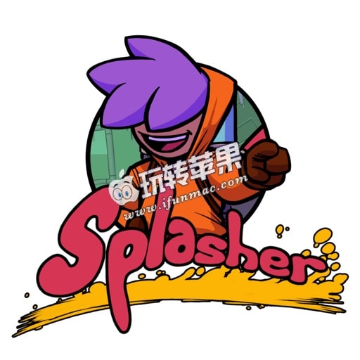 喷射侠 Splasher for Mac 下载 – 好玩的2D平台跳跃游戏