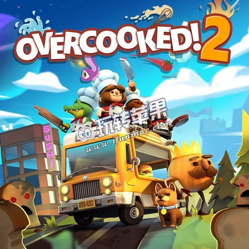 胡闹厨房2 Overcooked 2 for Mac 下载 – 好玩的厨房模拟游戏