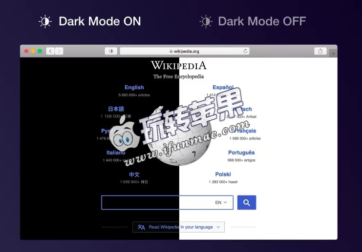 Dark Mode for Safari 截图